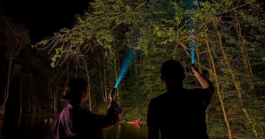 Ormanya’da macera dolu gece yürüyüşü