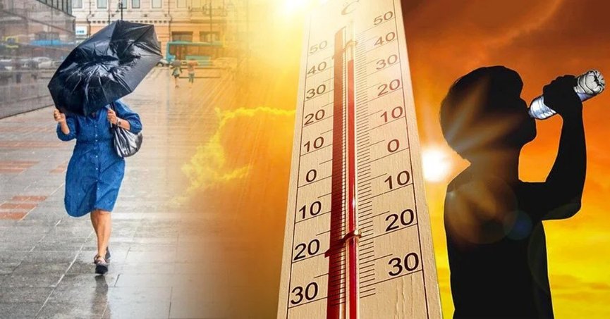 Sıcak gidiyor yağmur geliyor