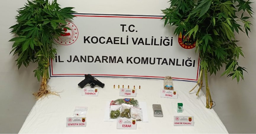 Jandarma ekiplerinden uyuşturu operasyonu