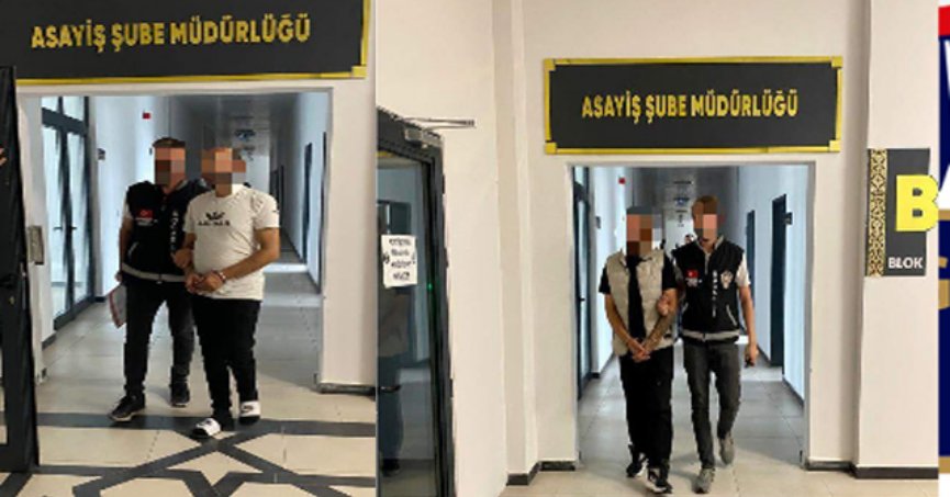 Oto hırsızlığı yapan iki kişi tutuklandı