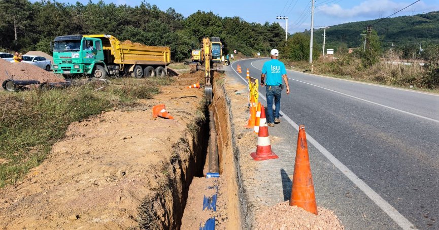 ALTYAPI ÇALIŞMALARI GECE GÜNDÜZ DEMEDEN DEVAM EDİYOR