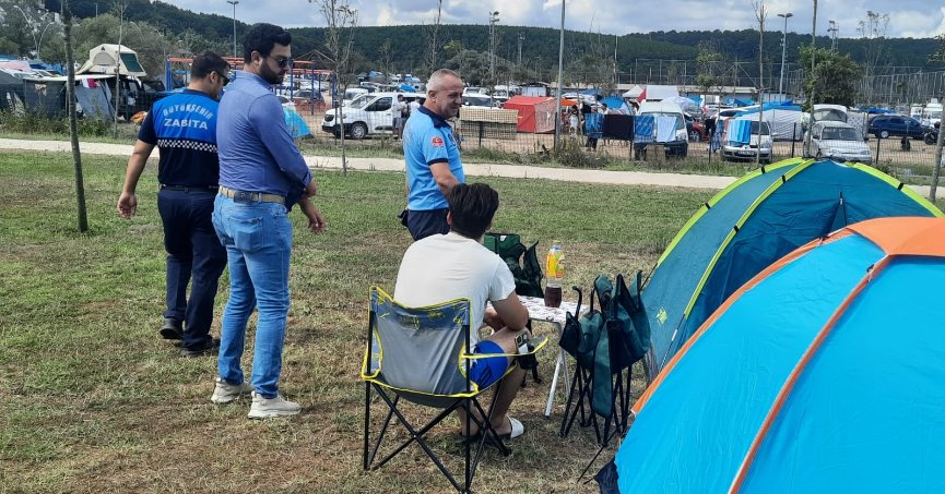 Kandıra sahillerinde asayiş berkemal