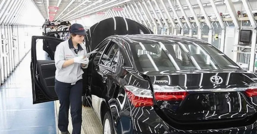 Toyota'nın tüm fabrikalarında üretimi durdurdu