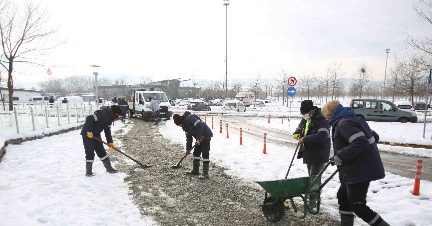 Büyükşehir kış sezonuna hazırlık yapıyor