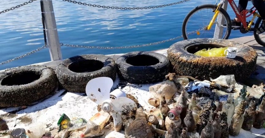 Dünya Temizlik Günü’nde 432 kilo atık toplandı