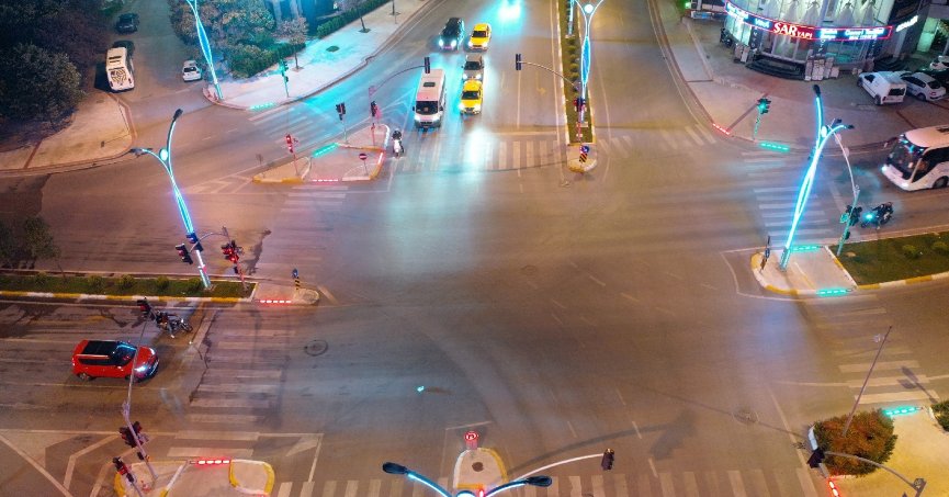 Yaya güvenliğinde LED’li sistem devrede