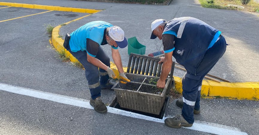 İSU SAĞANAK YAĞIŞ UYARISI SONRASI TÜM EKİPLERİ İLE TEYAKKUZA GEÇTİ