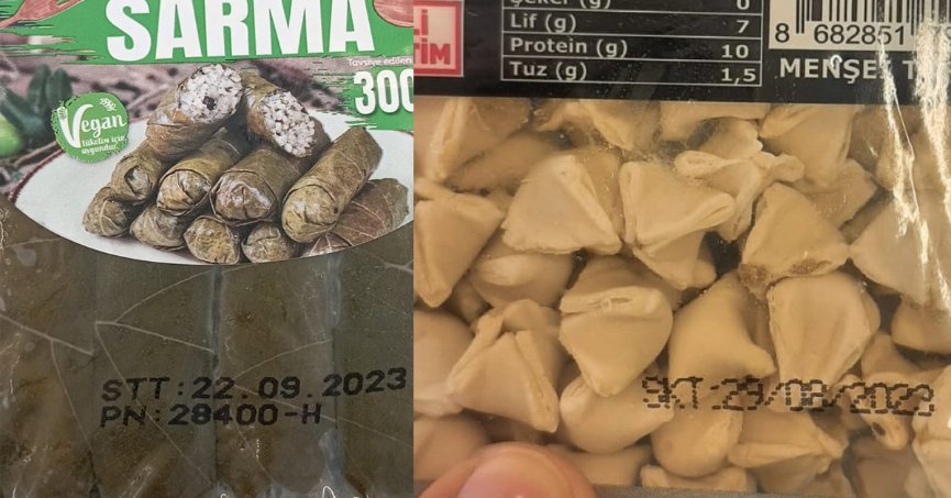 Vatandaşa tarihi geçmiş gıda ürünü satacaklardı