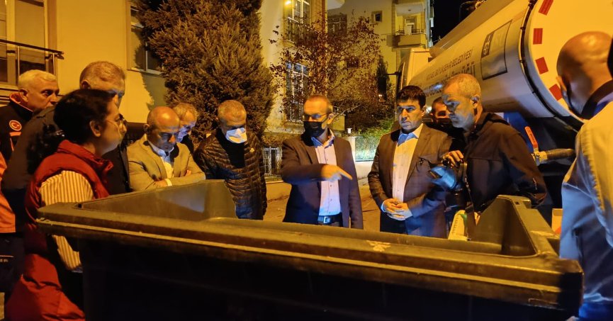 KÖRFEZ'DE KORKUTAN PATLAMA