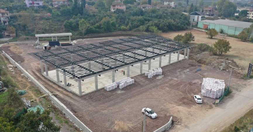 Karamürsel terminal binasında ilerleme %40