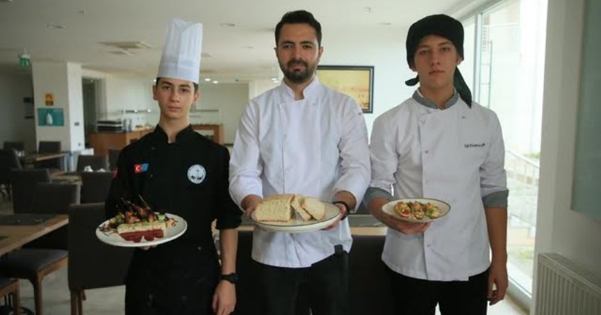 Kocaelili öğrenciler yemek yarışmasında birinci oldu