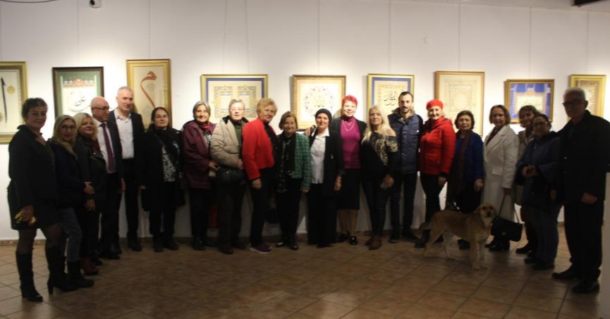 Karma sanat sergisi'ne görkemli açılış