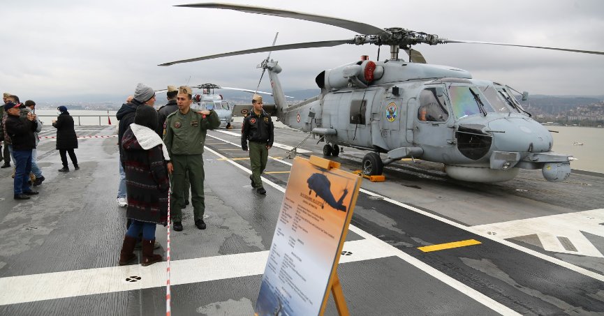 TCG Anadolu’ya ilk günden yoğun ilgi