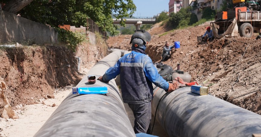 İSU, 7 BİN 181 KİLOMETRE İÇME SUYU HATTI YAPTI