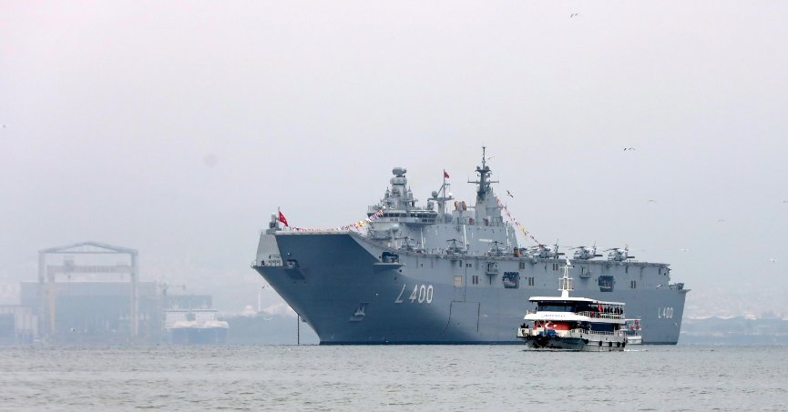 TCG Anadolu, Kocaeli’ye heyecan ve gurur verdi