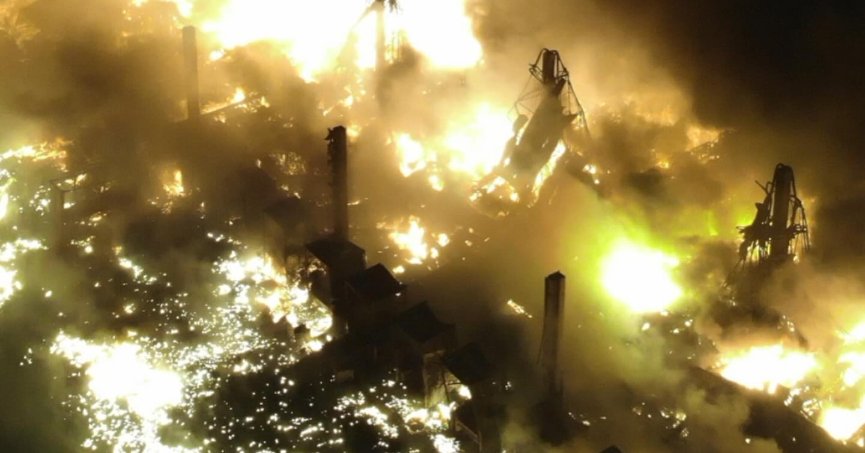 8 saatlik çalışma ile söndürüldü