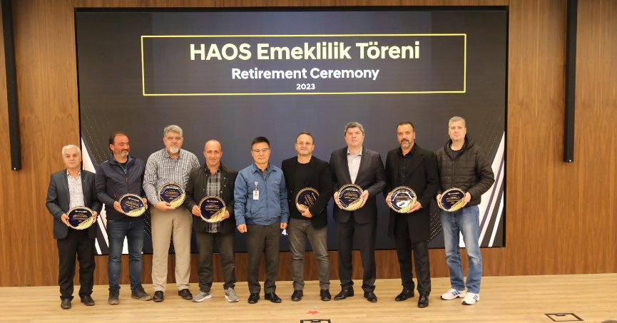 Hyundai Assan emekli çalışanlarıyla vedalaştı