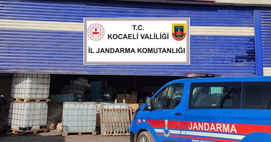 3.5 milyon lira değerinde etil alkol ele geçirildi