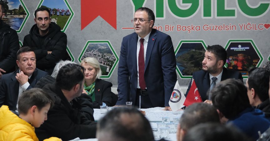 Sertif Gökçe’den Yığılcalılar Derneği’ne ziyaret 