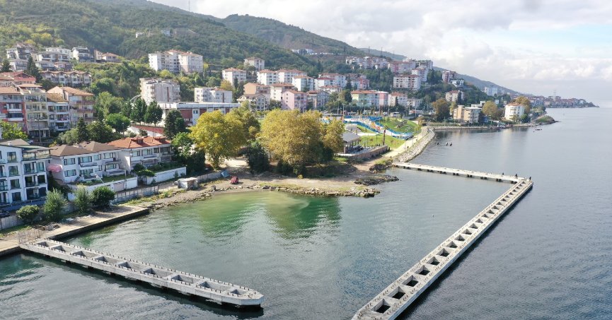 Değirmendere’ye 142 kayık kapasiteli çekek yeri 