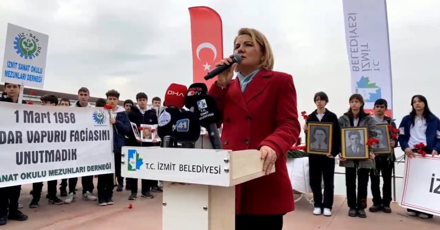 Üsküdar Vapuru faciasında hayatını kaybedenler anıldı