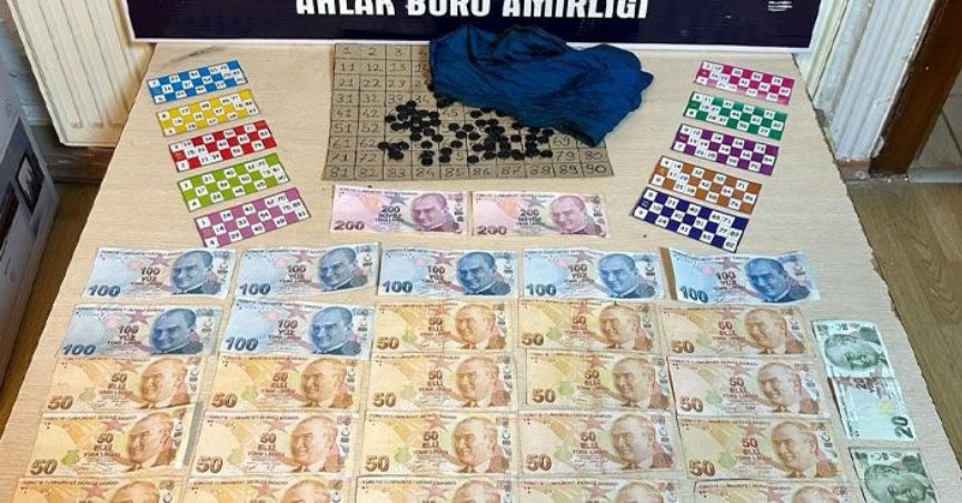 Gölcük ve Kartepe'de tombala baskını