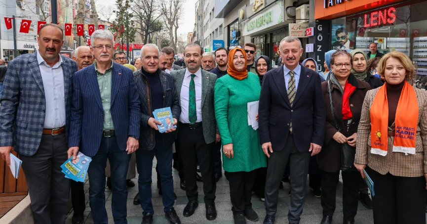 Kocaeli teşkilatları, ‘Büyük Miting’e davet için sahadaydı