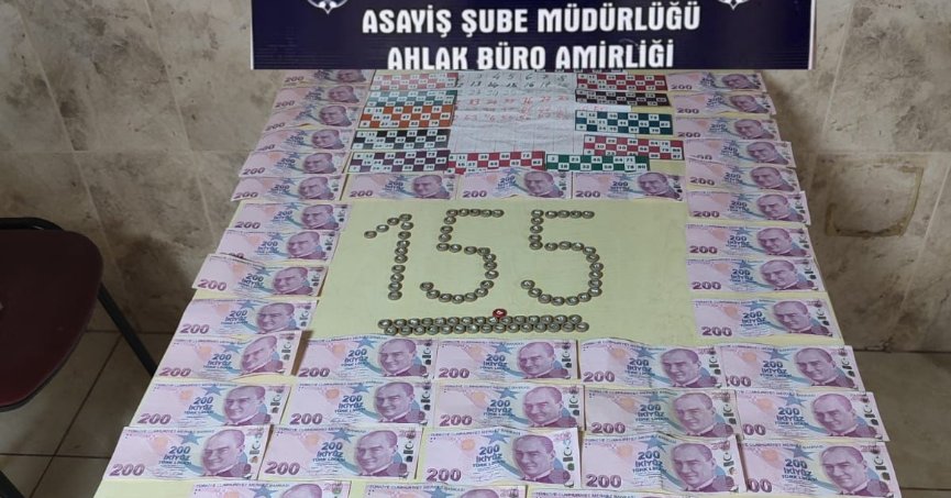 Ramazan kumarbazlarını polis bastı