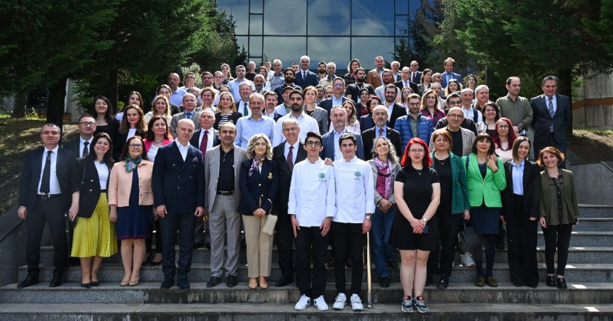 KOÜ'de bayramlaşma töreni yapıldı