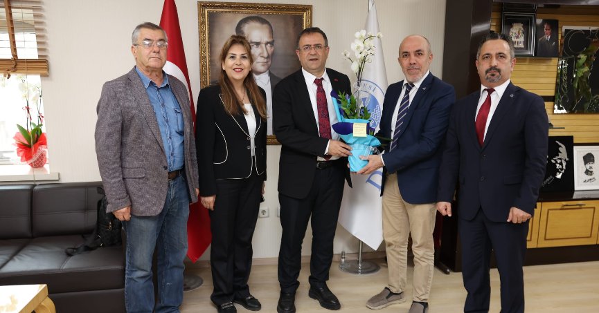 Başkan Gökçe’ye Tebrik Ziyaretleri sürüyor