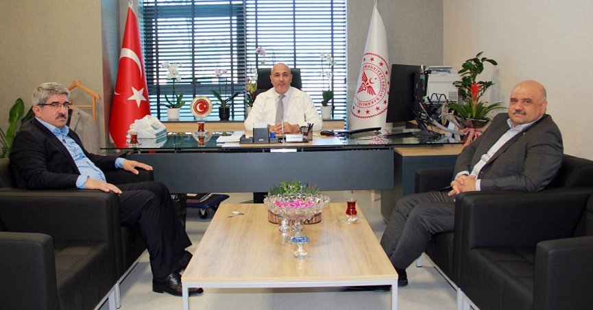 KOTO’dan Kocaeli Şehir Hastanesi Başhekimi Doç. Dr. Elmas’a ziyaret