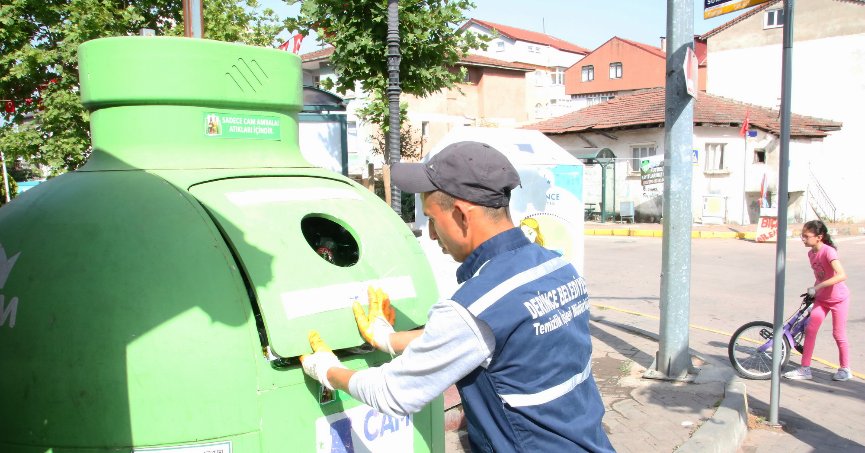 Cam Atıklar Geri Dönüşüm İçin Toplanıyor