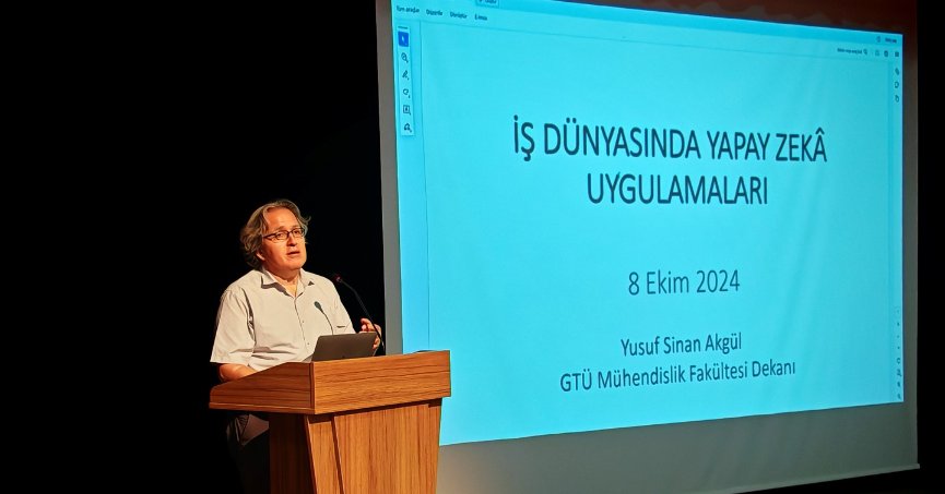 GTÜ'de Yapay zeka konuşuldu