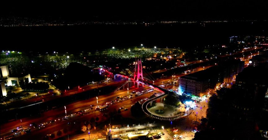 Yaya köprüleri Kırmızı Beyaz