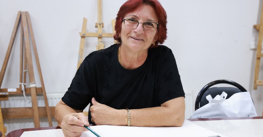 Resim çizme hayali KO-MEK ile gerçeğe dönüştü