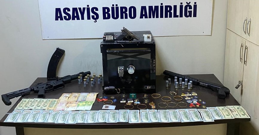 Çelik kasa hırsızları yakalandı