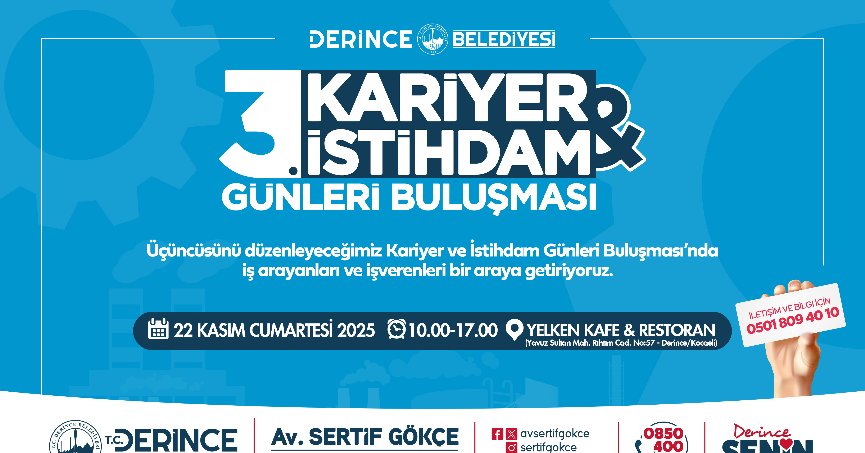 Derince’de Kariyer ve İstihdam Günleri Buluşması