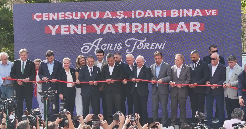 Özgür Özel, Çenesuyu’nun Yeni Yatırımlarını Hizmete Açtı