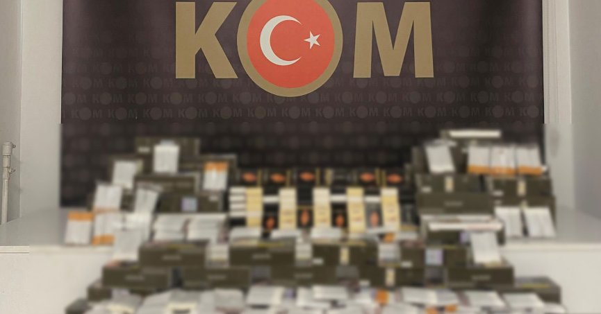 İzmit'te 21 bin 500 adet doldurulmuş makaron ele geçirildi  
