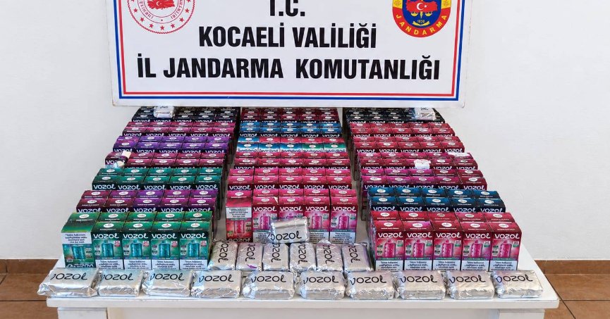 Dilovası ve Gebze’de 5,4 milyon liralık kaçakçılık operasyonu