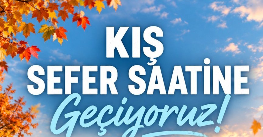 Toplu ulaşımda kış tarifesine geçiliyor