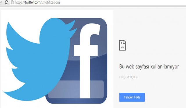 Sosyal medya engellendi