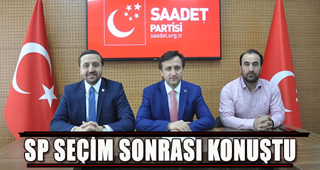 SP seçim sonrası konuştu