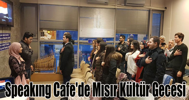 Speakıng Cafe'de Mısır Kültür Gecesi