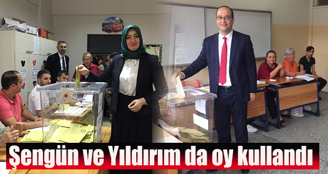 SP'li milletvekili adayları sandık başında