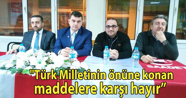 SP'li Özalay  neden HAYIR dediklerini anlattı