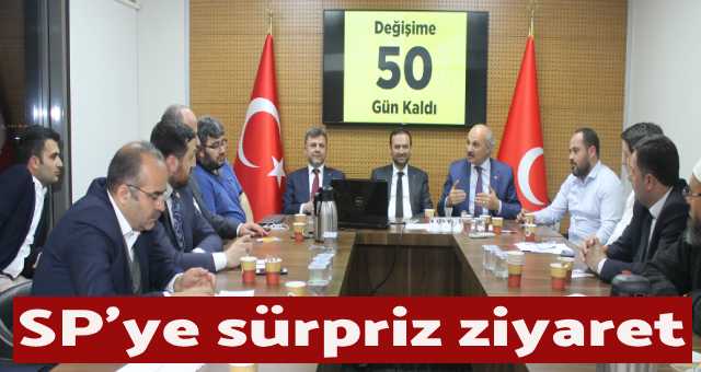 SP'ye sürpriz ziyaret
