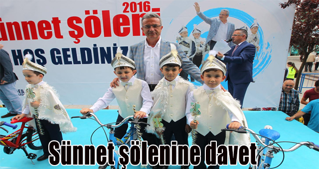 Sünnet şölenine davet