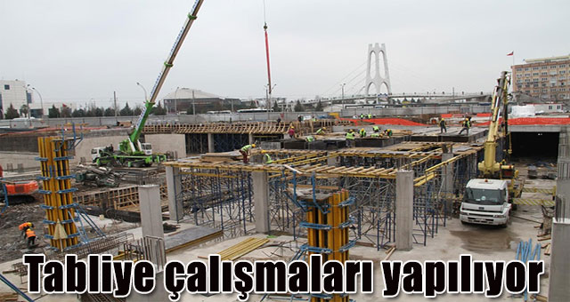 Tabliye çalışmaları yapılıyor