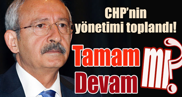 Tamam mı, devam mı?